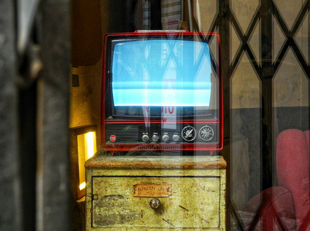 vintage french tv